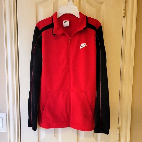Nike Red and Black Track Jacket - Picture 1 of 15